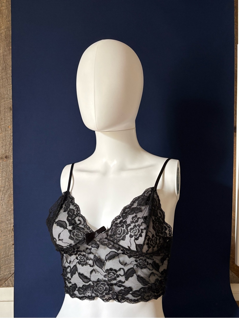 FREE - Lace Bralette Crop Top